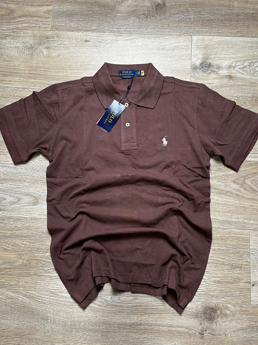 Brown Ralph Lauren Polo Shirt