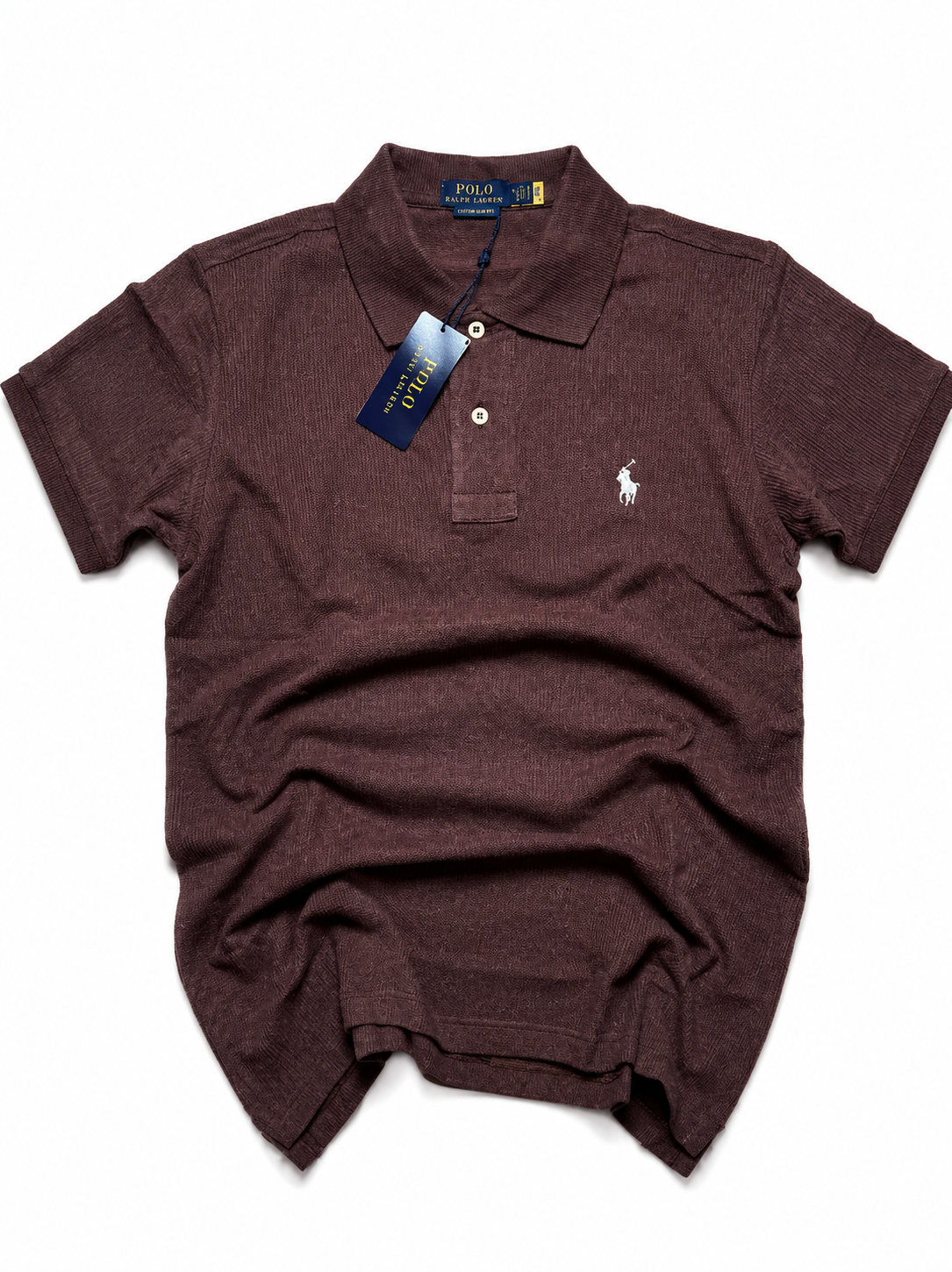 Brown Ralph Lauren Polo Shirt