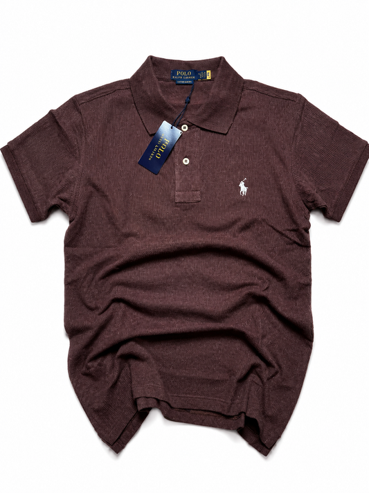 Brown Ralph Lauren Polo Shirt